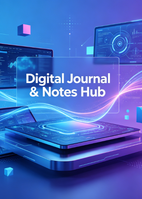 Digital Journal & Notes Hub
