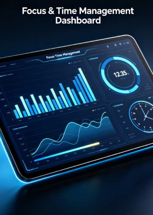 Focus & Time Management Dashboard